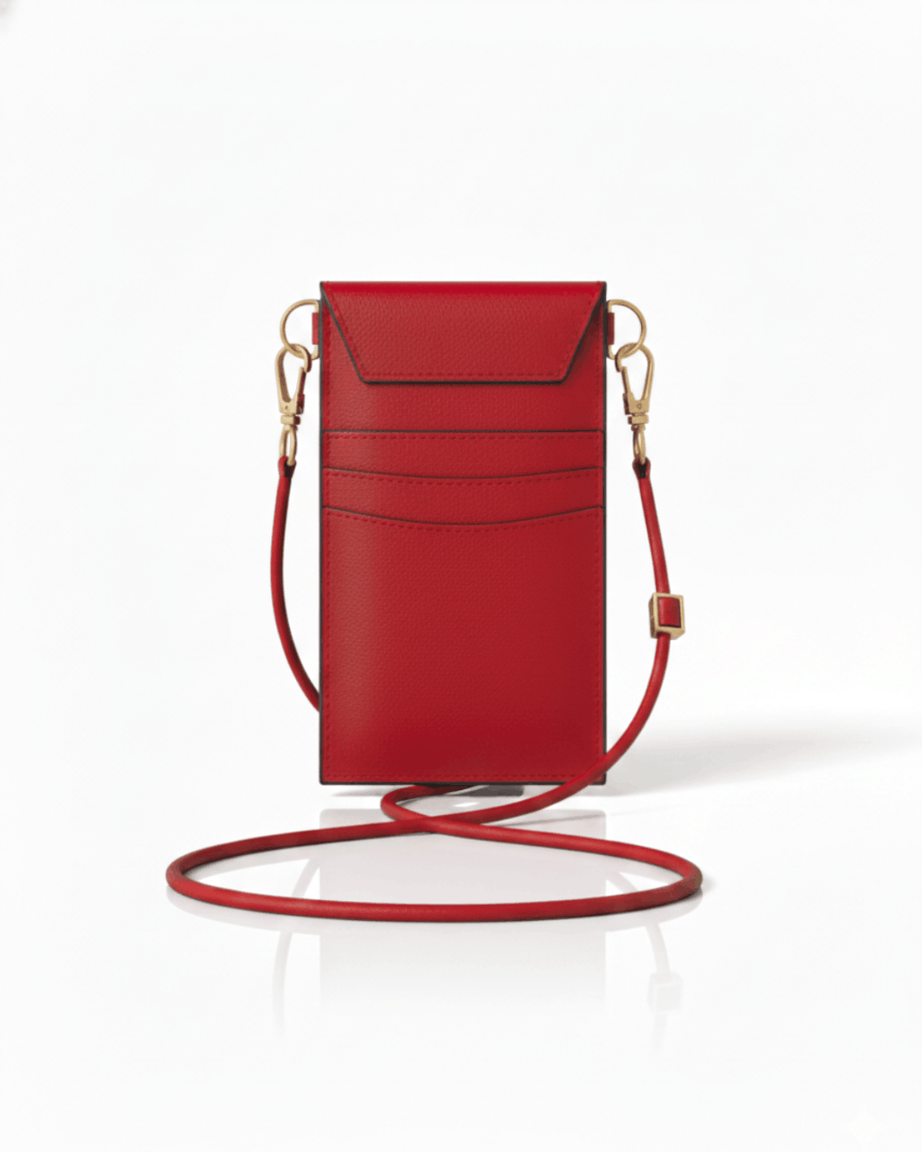 Cancun Red Plant Based Phone & Card Crossbody (Pre-Order For delivery July 28th)