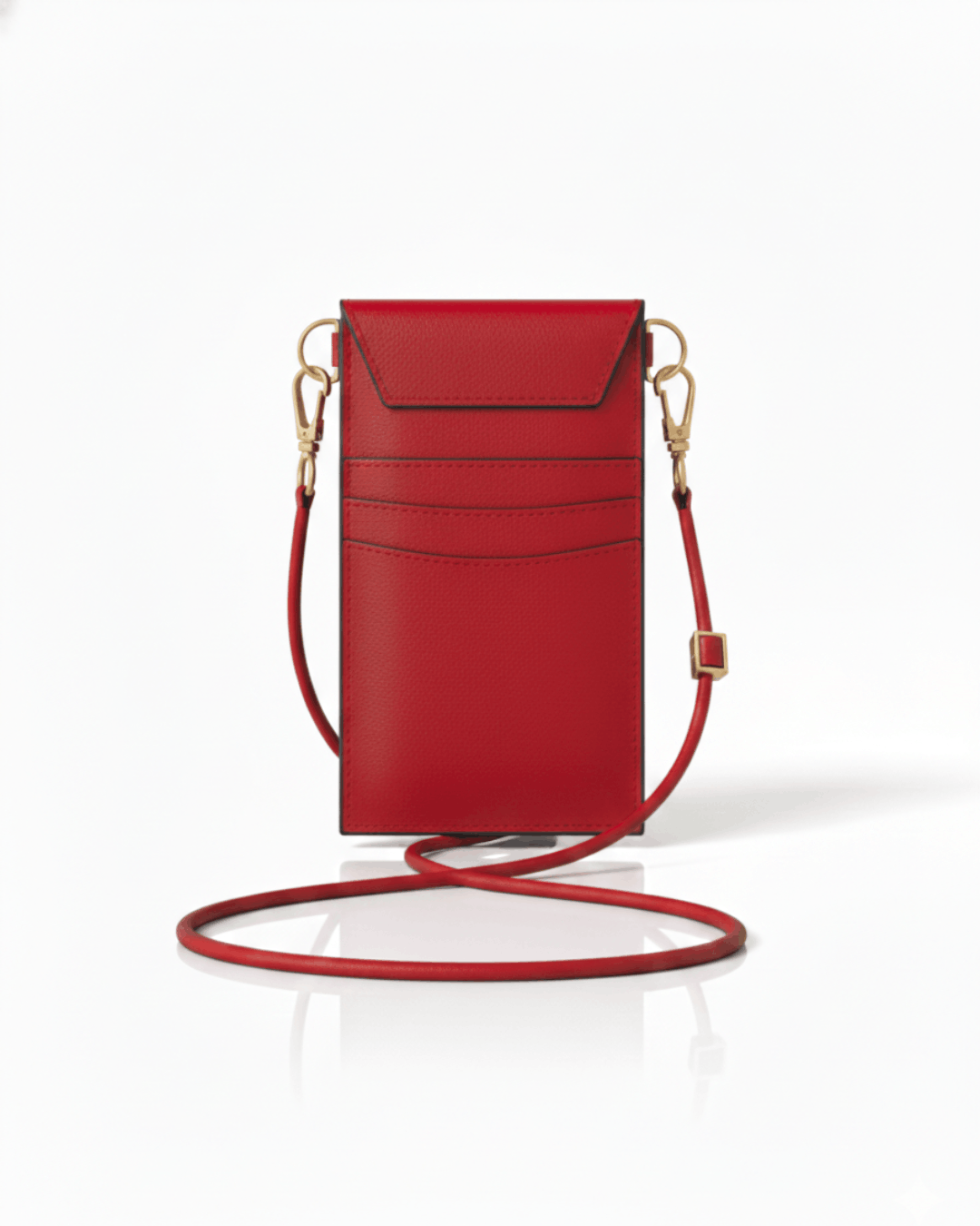 Cancun Red Plant Based Phone & Card Crossbody (Pre-Order For delivery July 28th)
