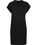 Organic Extended Shoulder T-shirt Dress: Womens