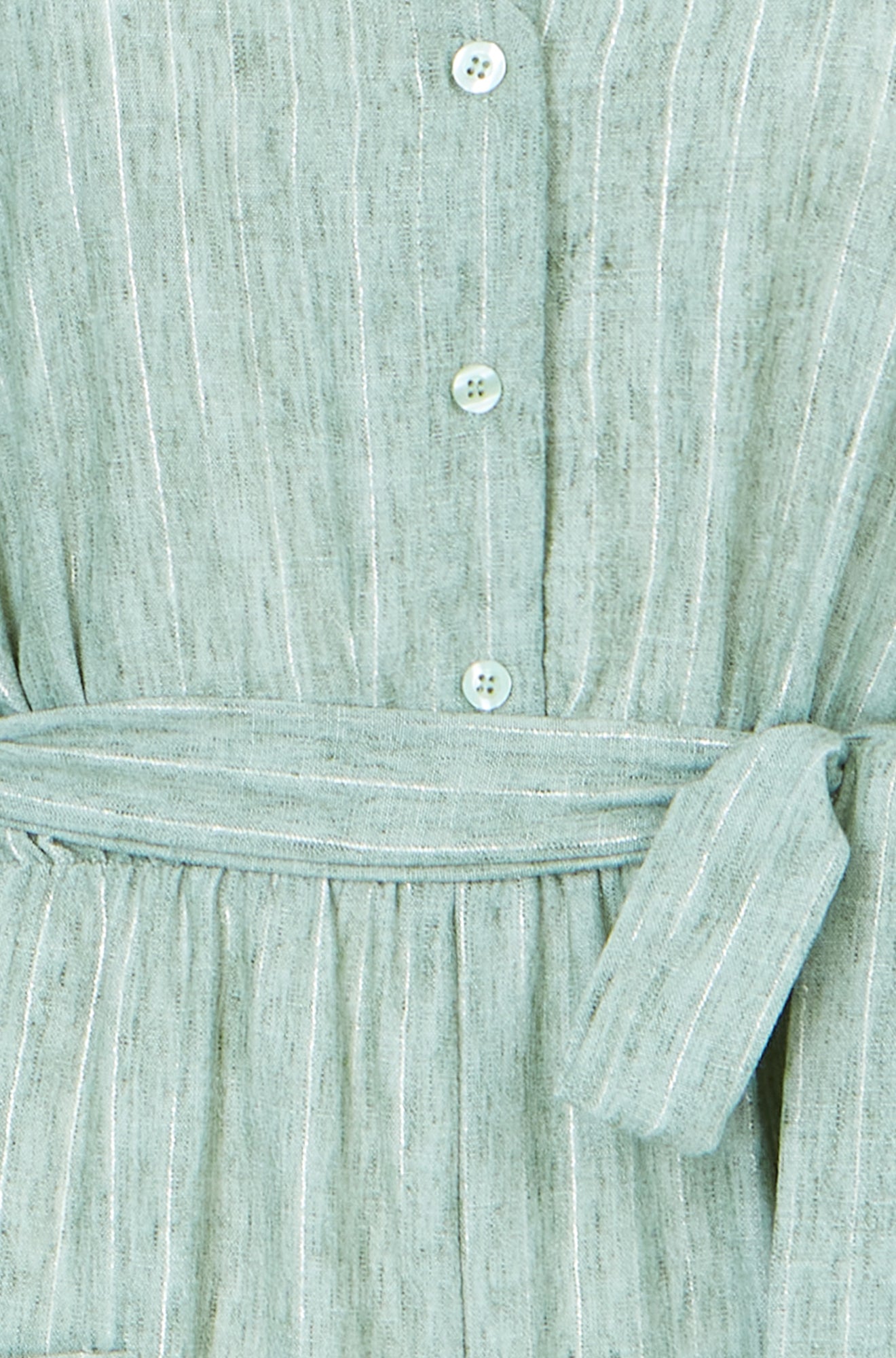 Yumi Green V Neck Kimono Sleeve Jumpsuit
