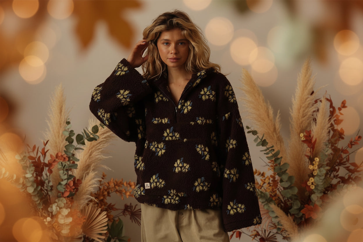 LambSoft Flower Hoodie